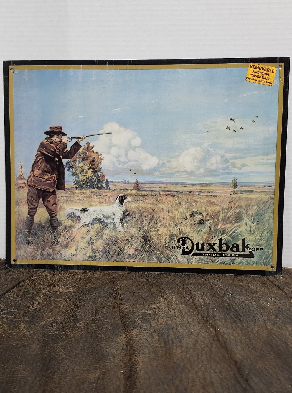 Duxbak Hunting Scene Metal Wall Art